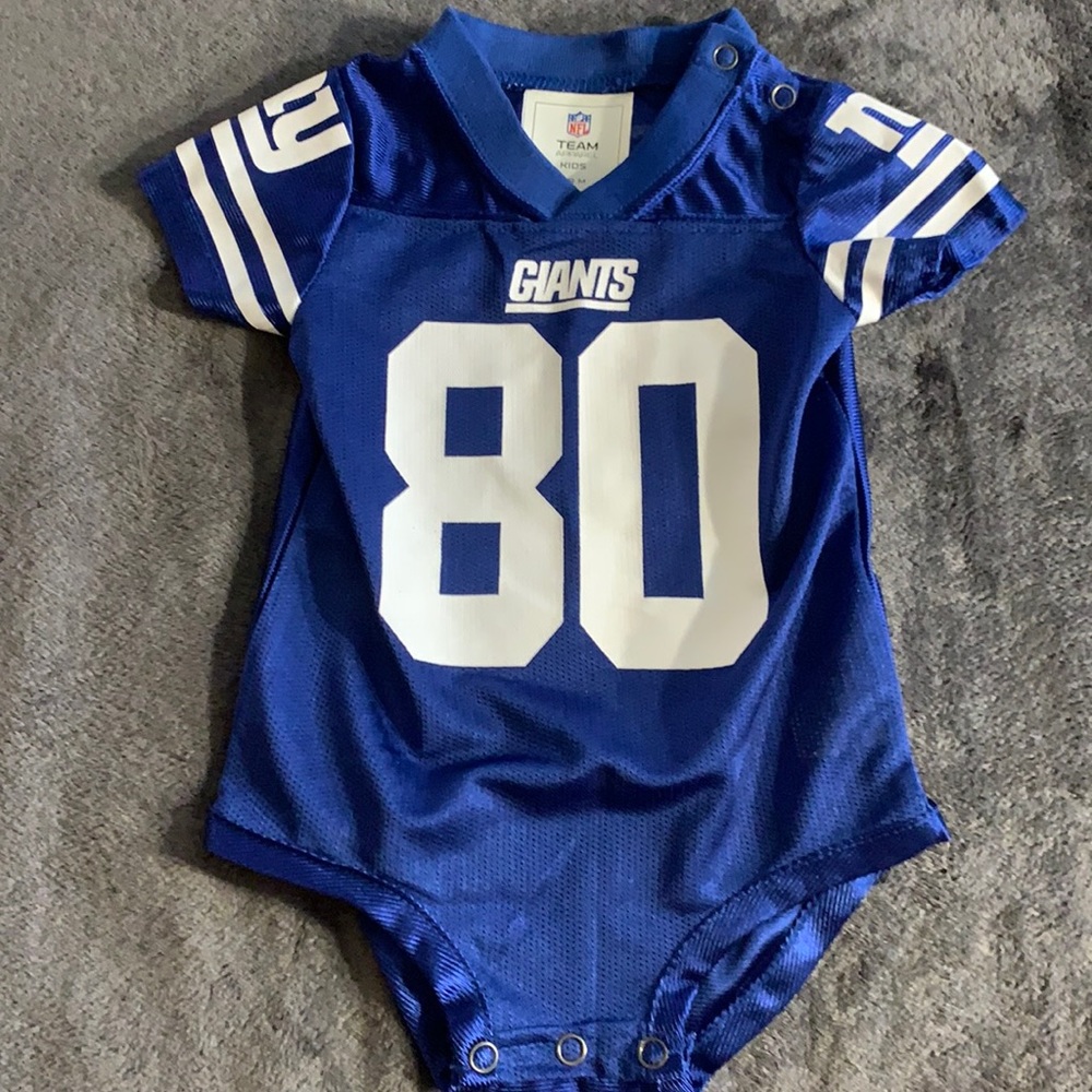 NFL Giants Jersey Onesie
